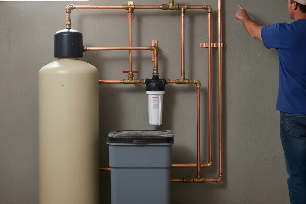 Whole-house water treatment system installed in Bentley